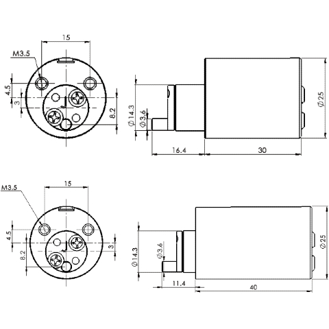 Jeu de cylindres Locxis VACCINI Serruriers de France® compatible Vachette 3 points et Mul-T-Lock - 3 clés brevetées