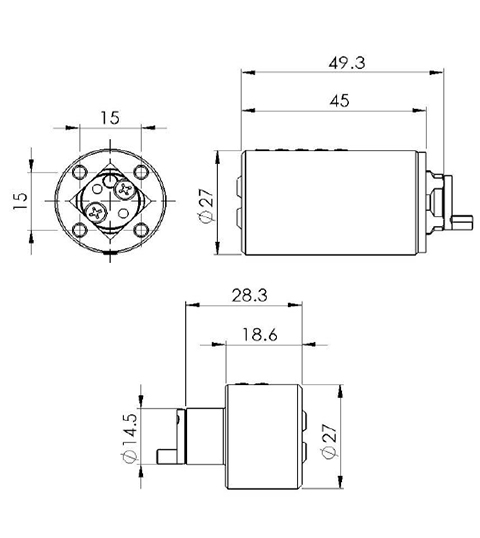 Jeu de cylindres Locxis JULIOZ Serruriers de France® compatible JPM KESO L45mm - 4 clés brevetées