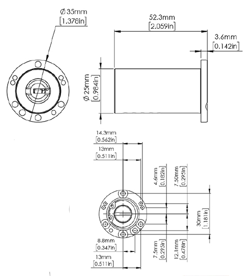Jeu de cylindres Locxis PECLOZ Serruriers de France® compatible multipoints Muel et VAK - 3 clés brevetées